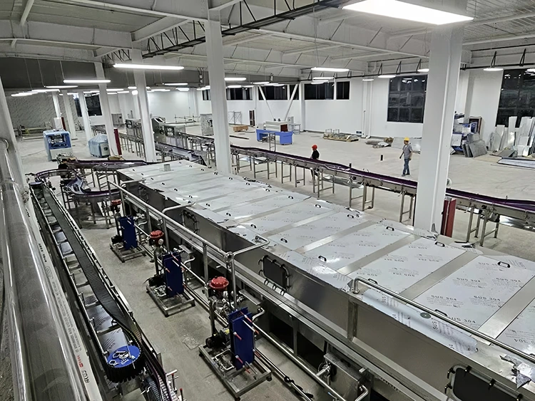 Поставка компанией Intop линии по производству соков на заказ в Уганде